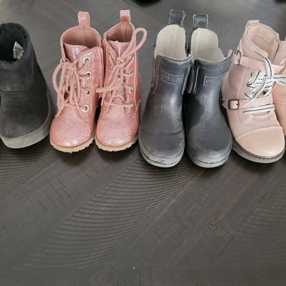 toddler girl boots size 6